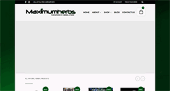 Desktop Screenshot of maximumherbs.com